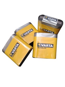 Bateria Varta zasilanie do jonoforezy 4,5 V na Pachy i zestawu BOX