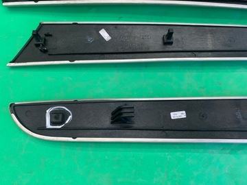 ДЕКОР НАКЛАДКИ НА ДВЕРИ МАТОВЫЕ ДАНКИ АЛЮМИНИЙ AUDI A6 C6 04-11 СЕДАН