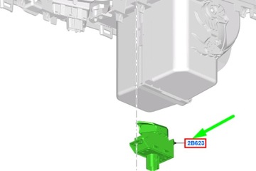 FORD EDGE MK2 PŘEPÍNAČ BRZDY PARKOVACÍHO 2107997 NOVÝ ORIGINÁLNÍ E1GT