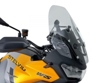 Лобовое стекло WRS CAPONORD MOTO GUZZI STELVIO 1000 2024-2025 тонированное дымчатое