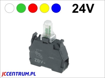 Moduł świetlny z diodą LED biały ZBV-B1,3,4,5,6 24V WSZYSTKIE KOLORY