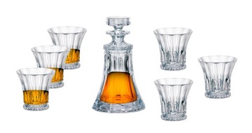 ZESTAW DO WHISKY KARAFKA + 6 SZKANEK WELLINGTON