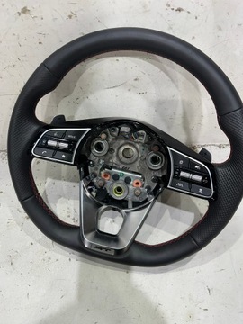 KIEROWNICA SKÓRA MULTIFUNKCJA ŁOPATKI KIA CEED III GT 2023