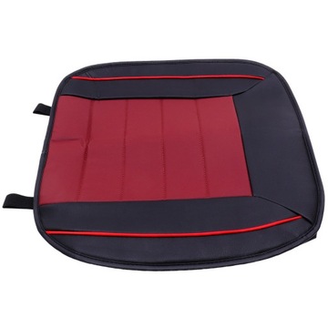 PODUSZKA NA SIEDZISKO SAMOCHODOWE ODPORNA NA ZARYSOWANIA CZARNO-CZERWONA MATOWA