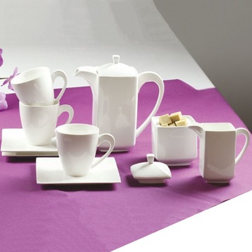 SPODEK PORTO 14*14cm do FILIŻANKI KUBKA AMBITION TALERZYK KWADARTOWY