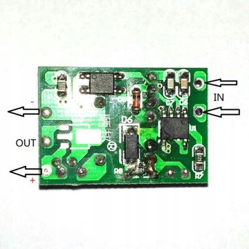 Модуль питания 12В 450мА 5Вт AC - DC 230В