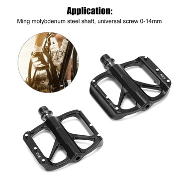 Велосипедные педали MEROCA, противоскользящие подшипники из алюминиевого сплава педалей