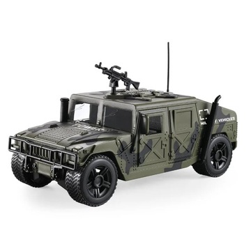 Duży pojazd terenowy Hummer w skali 1:16, model samochodu wojskowego, czołg pojazdu opancerzonego