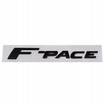 JAGUAR F-PACE ZNACZEK EMBLEMAT NAKLEJKA-18.3*2.5cm