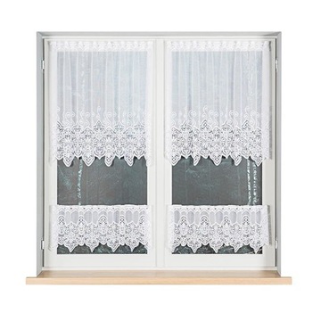 ZAZDROSTKA żakardowa wys 80 cm OBSZYCIE BOKÓW GRATIS