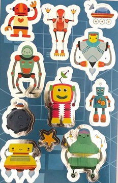 Naklejki dla dzieci ROBOTY