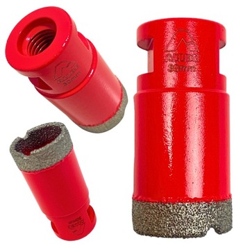 OTWORNICA DO GRESU 30MM M14 WIERTŁO KORONKA DIAMENTOWA CERAMIKA GLAZURA