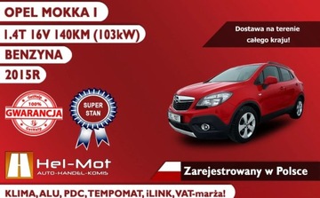 Opel Mokka I SUV 1.4 Turbo ECOTEC 140KM 2015 Opel Mokka 2015R, 140KM, Klima, Zarejestrowany w Polsce VAT-Marza 1.4, zdjęcie 3