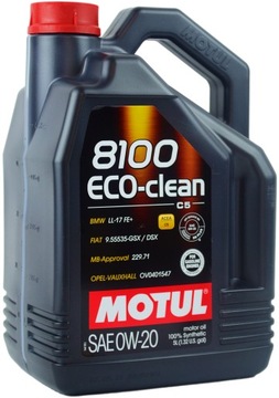 OLEJ MOTUL 0W20 8100 ECO-clean 0W-20 C5 5L