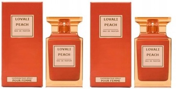 PEACH LOVALI Perfumy unisex 2x50ml