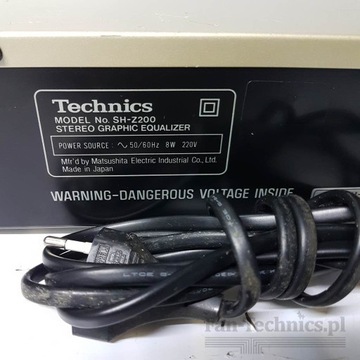 Fan-Technics Эквалайзер Technics SH-Z200 Магазин Лодзь