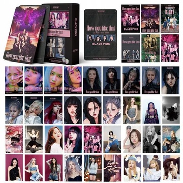 KPOP ZESTAW 55KART LOMO BLACKPINK