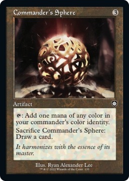 MTG Commander's Sphere *Retro-Frame*