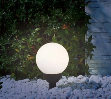 KULA solarna 20cm LAMPA LED RGB MULTIKOLOR