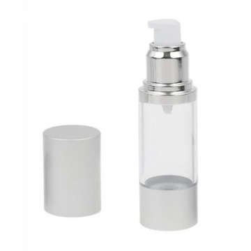 4x 30ml Travel Pusta Airless Pump Butelka Balsam