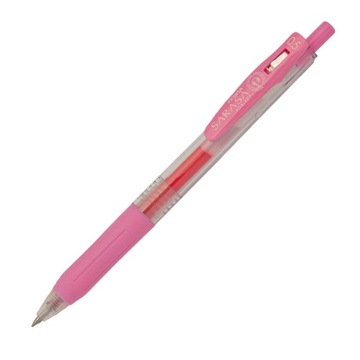 Długopis żelowy Zebra Sarasa Clip 0.5 Light Pink