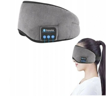 OPASKA NA OCZY MASKA DO SPANIA BLUETOOTH SŁUCHAWKI