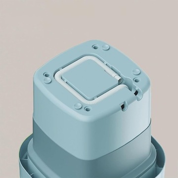 МИНИ ТУРИСТИЧЕСКАЯ СТИРАЛЬНАЯ МАШИНА, АВТОМАТИЧЕСКИЙ РОТОР, СКЛАДНАЯ, ПОРТАТИВНАЯ, 11 Л, СИНЯЯ