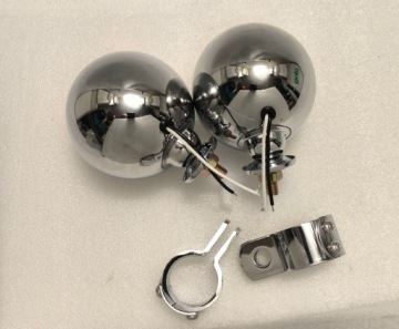 Боковые фары крепление 2 в 1 металл хром чоппер Vt Vn Xv Xvs Vl Vs