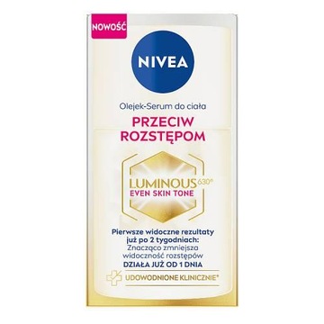 NIVEA Cellular Luminous 630 Olejek-serum do ciała przeciw rozstępom, 100ml