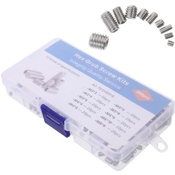 Винты из нержавеющей стали Толщина шестигранника