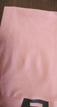 Nike różowy krótki top z logo defekt M