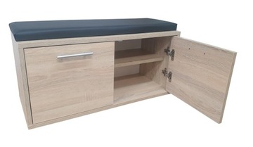 Szafka na buty siedziskiem i półką ZMONTOWANA 65cm