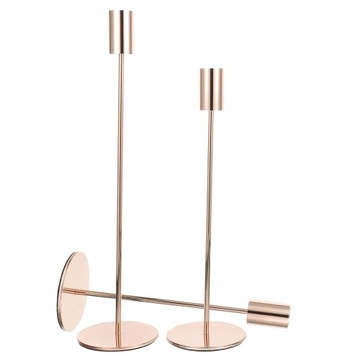 Retro Decor Candlestick Holders