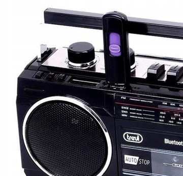 RADIOMAGNETOFON NA KASETY BLUETOOTH/USB/SD/MP3 RADIO KASETA BOOMBOX
