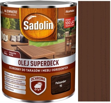 SADOLIN OLEJ SUPERDECK DO TARASU 0,75L PALISANDER