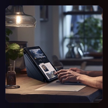 Чехол Nillkin Bumper Leather Case Pro для Samsung Galaxy Tab S9 - черный