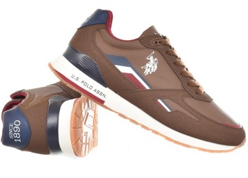 BUTY MĘSKIE U.S. POLO ASSN. - TABRY006B-BRW002 sneakersy