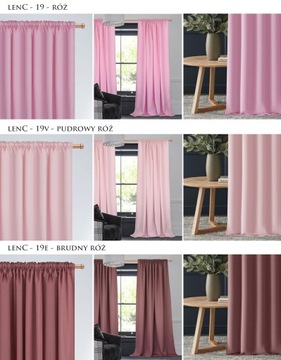 КОМПЛЕКТ 2x ВУАЛЬНАЯ ШТОРА + 2x ШТОРЫ + 2x ДЕКОРАТИВНЫЕ КЛЕЙНЫ, НАБОР НА ЛЕНТЕ