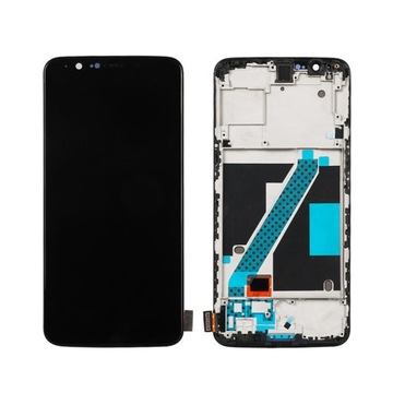 LCD Screen and Digitizer Assembly+Frame Replacement for OnePlus 5T