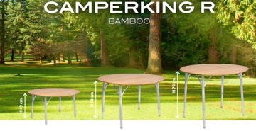 BRUNNER CAPERKING СКЛАДНОЙ ПОСТАВОЧНЫЙ СТОЛ Ø 90см