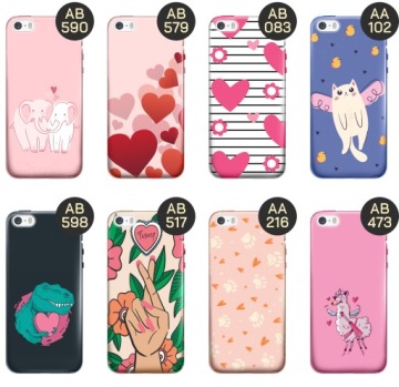 ЧЕХОЛ ДЛЯ IPHONE 5/5S/SE LOVE PATTERNS LOVE CASE COVER