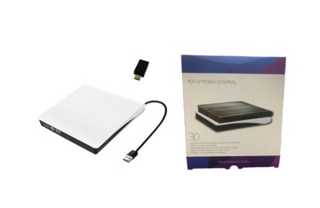 ПРИВОД CD DVD USB 3.0 ЗАПИСЬ Внешний тип C