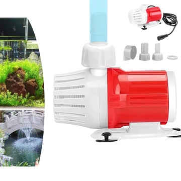 НАСОС ЦИРКУЛЯЦИОННЫЙ НАСОС ДЛЯ АКВАРИУМА ДЛЯ ВОДЫ ДЛЯ БАССЕЙНОВ С ЖИДКИМИ ФОНТАНАМИ 12В 1200л/ч