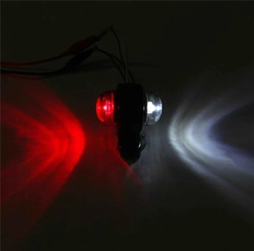 SVĚTLO KONTURA BÍLO - ČERVENÁ LED 12V -24V