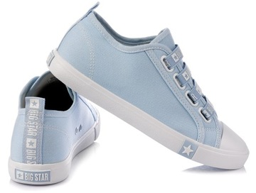 ДЖИНСОВЫЕ КРОССОВКИ ЖЕНСКИЕ BIG STAR С РАННЯМИ, размер 37