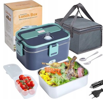 LUNCHBOX ELEKTRYCZNY PODGRZEWACZ JEDZENIA POJEMNIK