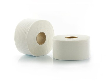 PAPIER TOALETOWY BIAŁY JUMBO CELULOZA 2W 12szt