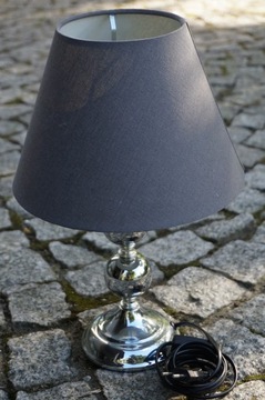 LAMPA SREBRNA GLAMOUR danish design ALMI DECOR ELEGANCKA DENMARK