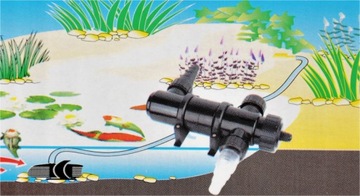 СТЕРИЛИЗАТОР CUV-209 УФ лампа 9Вт для борьбы с водорослями и бактериями