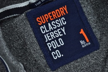 SUPERDRY Męska Koszulka Polo Classic Jersey / L